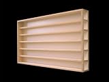 115 cm Element f�r HO Vitrine Modelleisenbahn, H0 'LINKS' 6 Fach