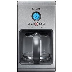Krups Coffee Maker - 10 cup - Stainless steel