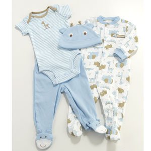 Buy Carter's Newborn Safari Friends Layette Set by carter's