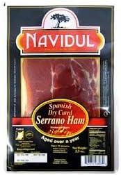 Navidul Serrano Ham Slices Vacuum Pack 10.5oz 9 Pack