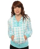 DC The Checker Hoody in Ocean,Sweatshirts for Women