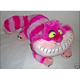 Rare Disney Alice in Wonderland Oversized Cheshire Cat 20 Plush Doll MINT by 