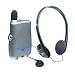 Pocketalker Mini (Silver Color) with Mini Earbud and Headphone