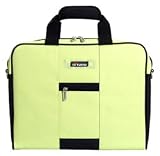 10turio Cato Laptoptasche bis 38,1 cm (15 Zoll) mit Laptopfach, gr&uuml;n
