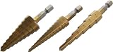 Am-Tech High Speed Steel Step Drill Set (3 Pieces)