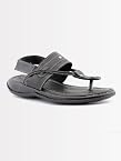 Vanckis Casual Velcro Backstrap Black Ms906Z Sandals