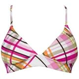 Roxy Plaid Paradise Criss Cross Halter Top - Women's