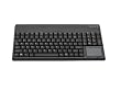 Cherry 6240 Keyboard Line G86-62401 - Keypad - USB - 106 keys - touchpad - black - US QWERTY