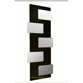 ANGLE MODERN COLLAGE MIRROR-WENGE-5 UP by Premium Outlet
