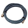6' BRAIDED AIRBRUSH HOSE 1/8"-1/4" for Iwata Air Brush