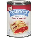 Duncan hines comstock, lite Cherry pie filling&topping (041255431799)