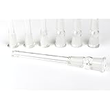 Frosted 14mm Bowl Conversion Downtube - 4"