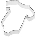 Baby Onesie Cookie Cutter for Baby Boy/Girl Shower Party Favors $1.50