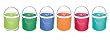 Garden Works Presto Bucket Collapsible Bucket Yellow