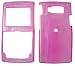 Clear Hot Pink Hard Case for Samsung Blackjack SGH-i607 Cell Phone