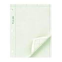 Engineer Pads, Ruled 5x5 Sq/Inch, 100 Sheets/Pad, 8-1/2"x11", Green (AMP22142) Category: Memo Paper and Scratch Pads