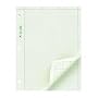 Engineer Pads, Ruled 5x5 Sq/Inch, 100 Sheets/Pad, 8-1/2"x11", Green (AMP22142) Category: Memo Paper and Scratch Pads
