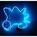 9ft Blue Neon Glowing Strobing Electroluminescent Wire (El Wire)