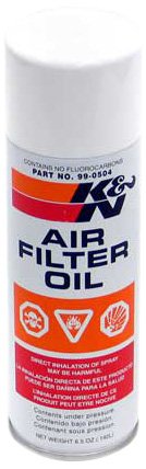 K&N 99-0504 Air Filter Oil - 6.5oz- Aerosol