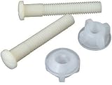 Brass Craft #PS2018 White Plastic Toilet Bolt
