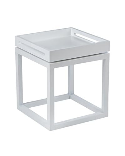 Natura Accent Tavolino Ausiliario Bianco