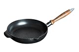 Review Staub 1222323 / Staub Honeycomb Frying Pan Saveur, 11 Inch, Black Matte