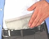 Lewis N Clark Personal Security Stashes & Pockets: TravelDry Hidden Travel Wallet