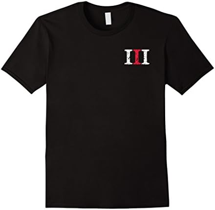 Men's Three Percenter Nation T-Shirt 2XL Black