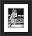 Framed Babe Ruth New York Yankees Photograph