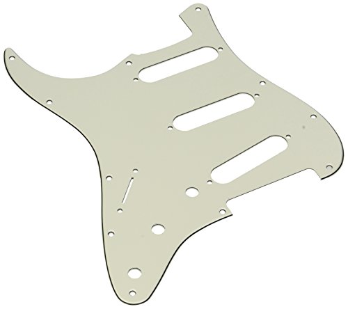 Fender Modern Pickguard, Stratocaster LH, 11-Hole - Parchment 3-Ply