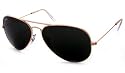 Ray-Ban Sunglasses - RB 3025 Aviator Large Metal / Frame: Gold Lens: Pink Gold Gradient Mirror (58mm)