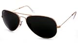 Ray-Ban Sunglasses - RB 3025 Aviator Large Metal / Frame: Gold Lens: Pink/Gold Gradient Mirror (55mm)
