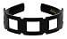 France Luxe Hollywood Links Headband - Black