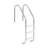 S.R. Smith VLLS-103E 3-Step Economy Stainless Steel with Plastic Steps Pool Ladder