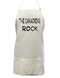 the Canadiens Rock Full Length Apron with Pockets WHITE