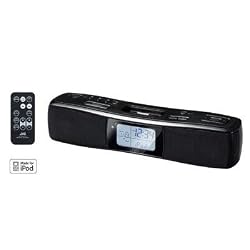 JVC RAP31B Portable Audio System With FM Tuner And iPod Dock