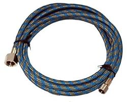 Master Airbrush Brand, 6' Braided Airbrush Hose 1/8"-1/4" for Iwata Air Brush