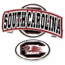 South Carolina Gamecocks Slider Clip With Golf Ball Marker Of 3)
