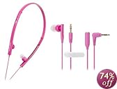 audio-technica インナーイヤーヘッドホン ATH-CKP330 ピンク ATH-CKP330 PK