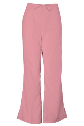 Cherokee Workwear Scrubs 4101 Low Rise Flare Leg Scrub Pant (Pink Blush, L)