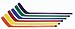 Now available in 6 exciting colors!...Assign teams or individuals specific colors...These durable sticks are made of strong, lightweight plastic with high-density polyethylene blades ...Sticks may be ordered individually or in sets of 6 (1 of each color). 36" sticks. Now available in 6 exciting colors!...Assign teams or individuals specific colors...These durable sticks are made of strong, lightweight plastic with high-density polyethylene blades ...Sticks may be ordered individually or in sets of 6 (1 of each color). 36" sticks.