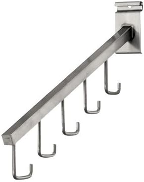 New Retails Raw Steel Finished 5-J-Hook Grid Waterfall Mount Wire Grid Panels