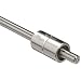 THK Steel Ball Spline Model LT, Single Nut Cylindrical Medium Torque, Shaft: 6mm Diameter x 250mm Length, Nut: 14mm Diameter x 25mm Lenght, Load Capacity: 486 lb
