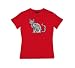 devon rex - Devon Rex- Image - Womens Fit T-Shirt, Deep Red, Large