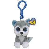 Ty 36503 - Slush Clip Beanie Boos, Schl&uuml;sselanh&auml;nger Husky