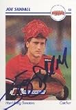 Joe Siddall, Harrisburg Senators - Expos Affiliate, 1991 Line Drive Pre-Rookie Autographed Card