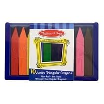 Melissa & Doug Jumbo Triangular Crayons
