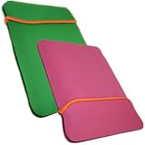 Review BagNow  / BagNow 12.1'' laptop soft case / sleeve (GREEN & PINK COLOUR REVERSIBLE)