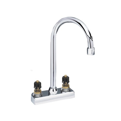 American Standard 7490.000.002 Heritage 4-Inch Centerset Bar Faucet Metal Handles, Polished Chrome