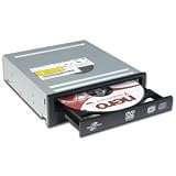 Lite-ON IHAS220-08 SuperAllwrite SATA 20x DVD Burner with Lightscribe OEM - 20x DVD±R Burn, 8x DVD+RW, 6x DVD-RW, 8x DVD±R DL, 12x DVD-RAM, 48x32x CD-R/RW, Black